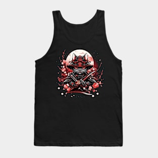 samurai cat Tank Top